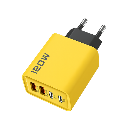 Cargador USB-C PD 4 Puertos