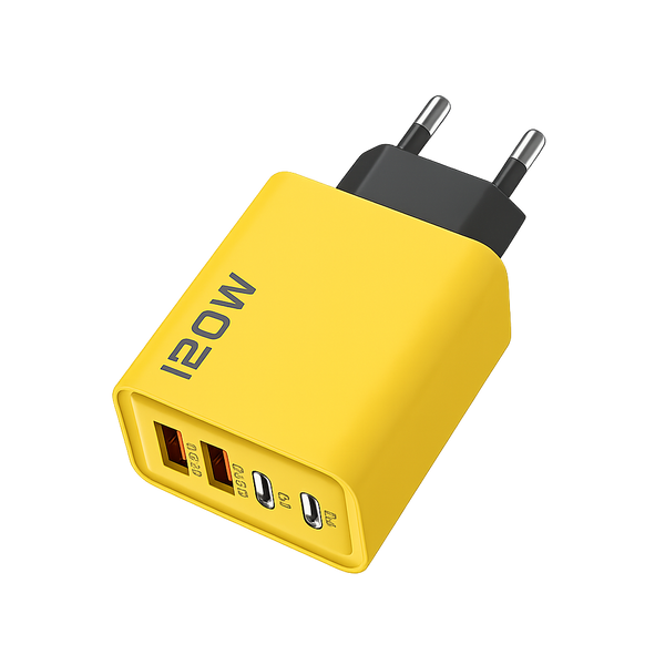 Cargador USB-C PD 4 Puertos
